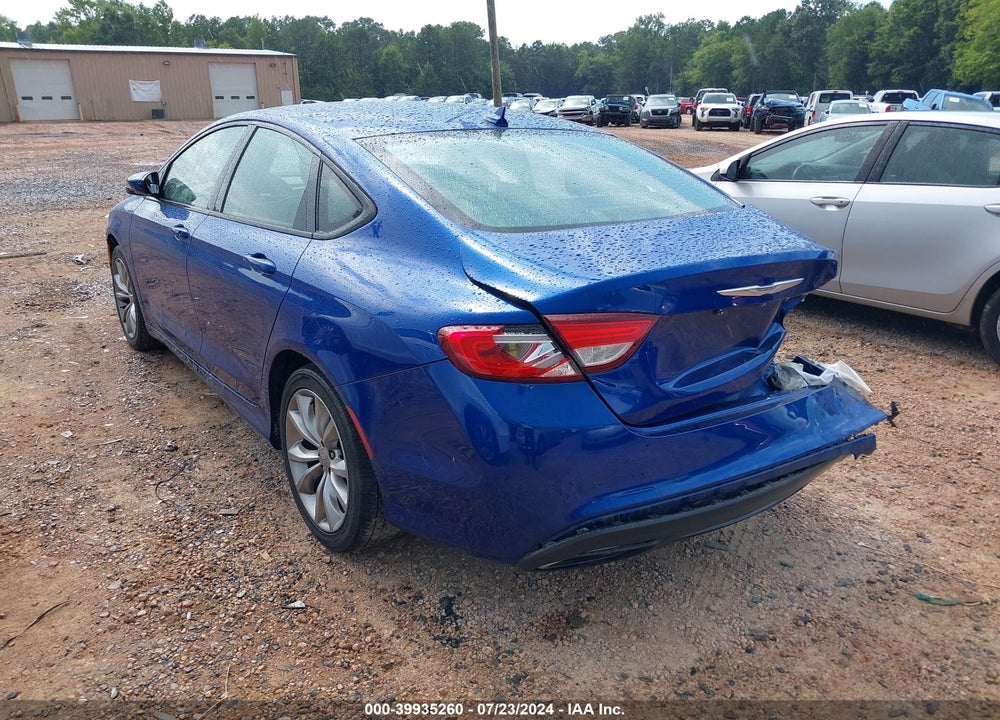 2016 CHRYSLER 200 S VIN: 1C3CCCBB4GN116033