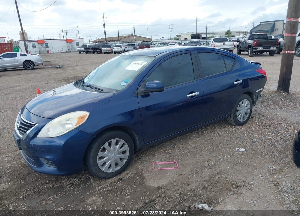2012 NISSAN VERSA 1.6 SV VIN: 3N1CN7AP8CL823238