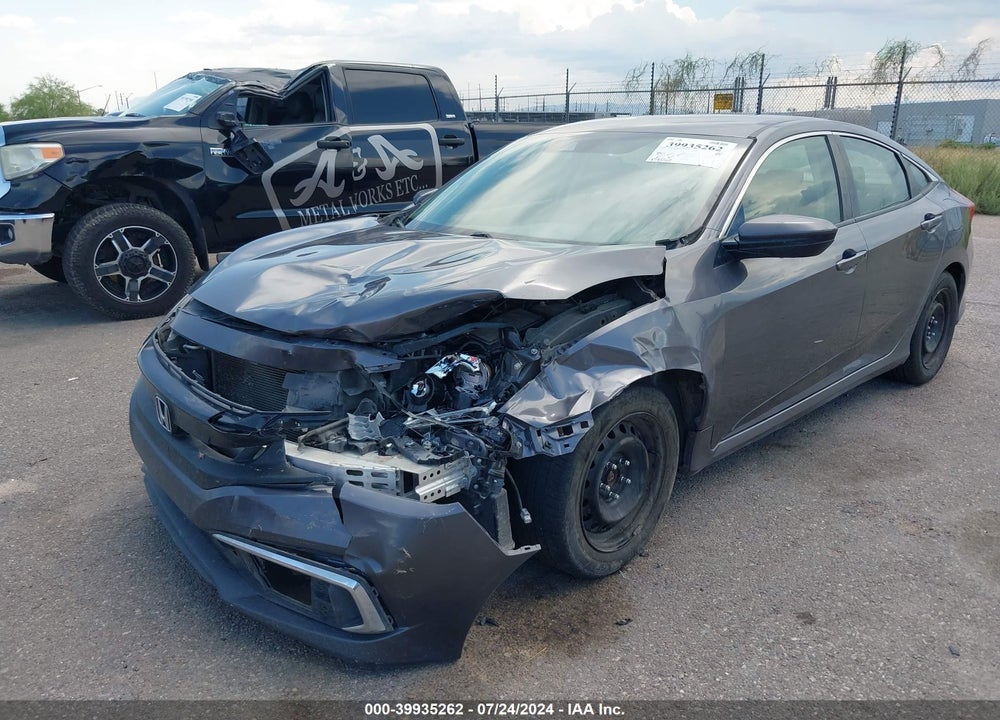 2019 HONDA CIVIC LX VIN: 2HGFC2F66KH558458