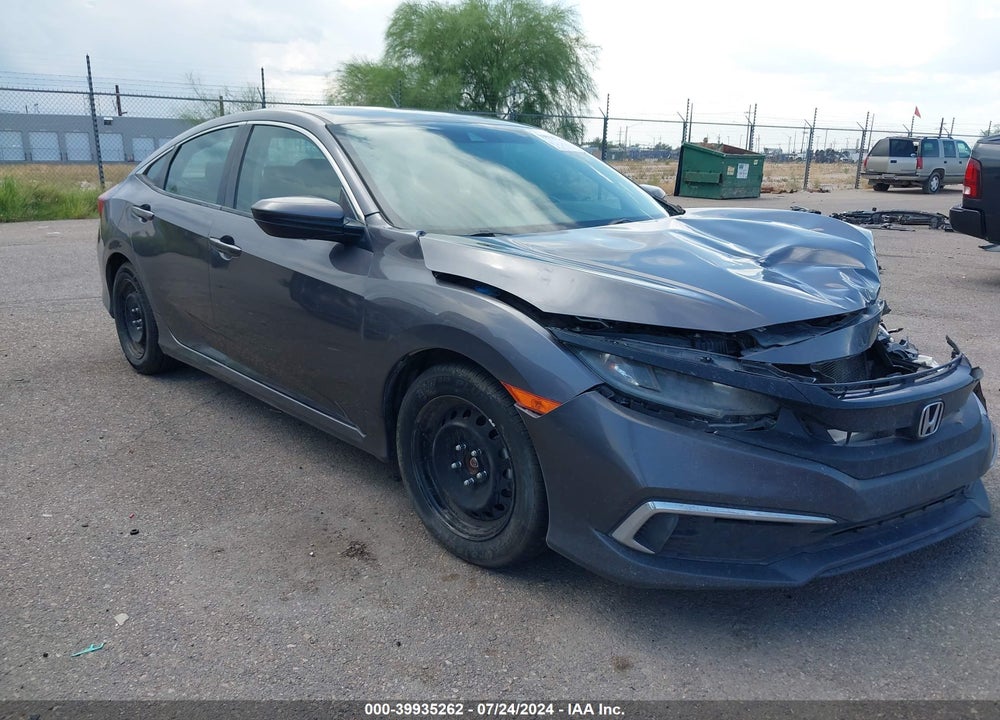 2019 HONDA CIVIC LX VIN: 2HGFC2F66KH558458