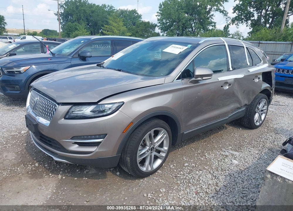 2019 LINCOLN MKC RESERVE VIN: 5LMCJ3D94KUL50899