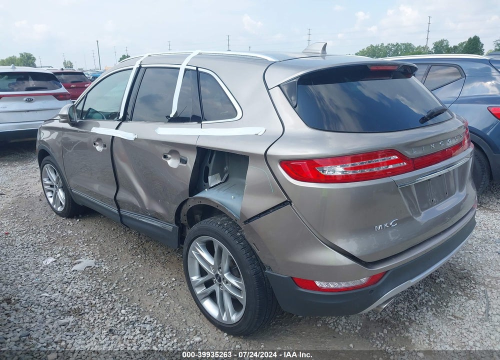 2019 LINCOLN MKC RESERVE VIN: 5LMCJ3D94KUL50899