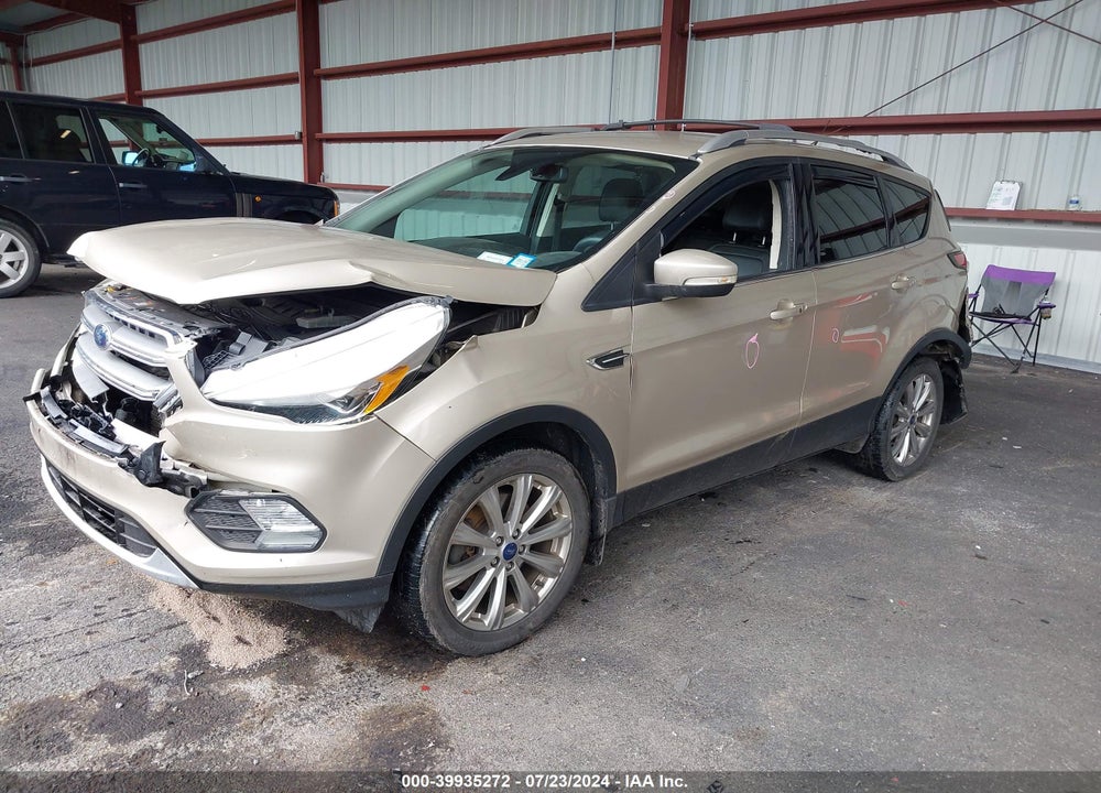 2017 FORD ESCAPE TITANIUM VIN: 1FMCU9JD9HUA67607