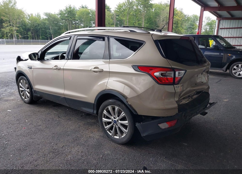 2017 FORD ESCAPE TITANIUM VIN: 1FMCU9JD9HUA67607