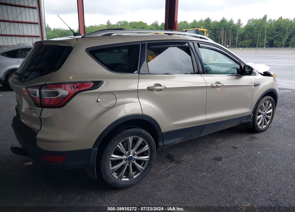 2017 FORD ESCAPE TITANIUM VIN: 1FMCU9JD9HUA67607