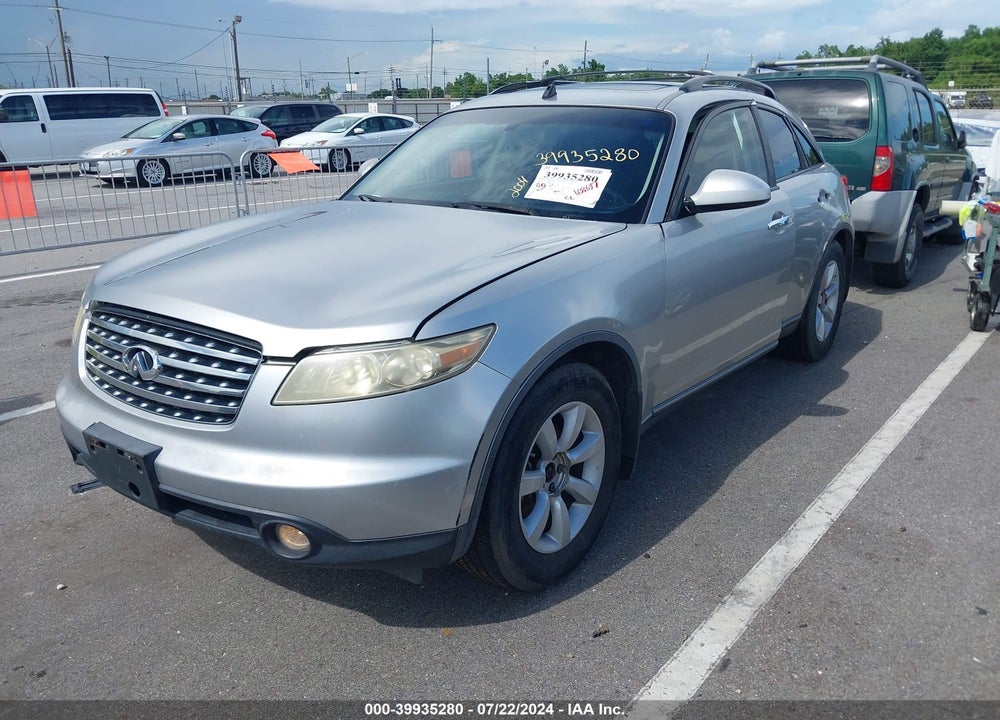 2004 INFINITI FX35 VIN: JNRAS08W24X210507