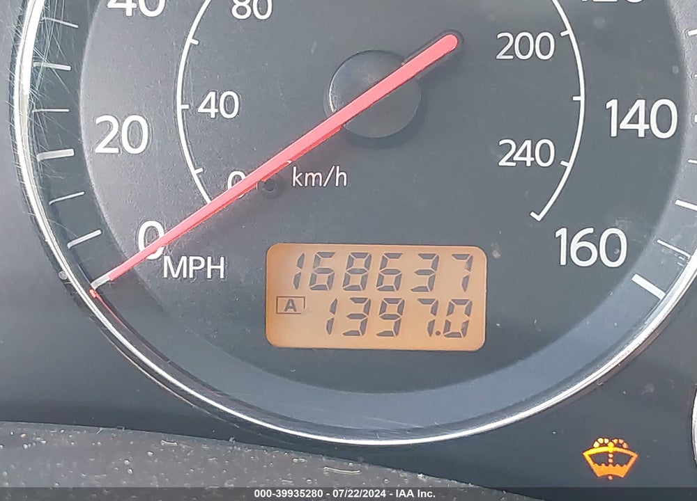 2004 INFINITI FX35 VIN: JNRAS08W24X210507