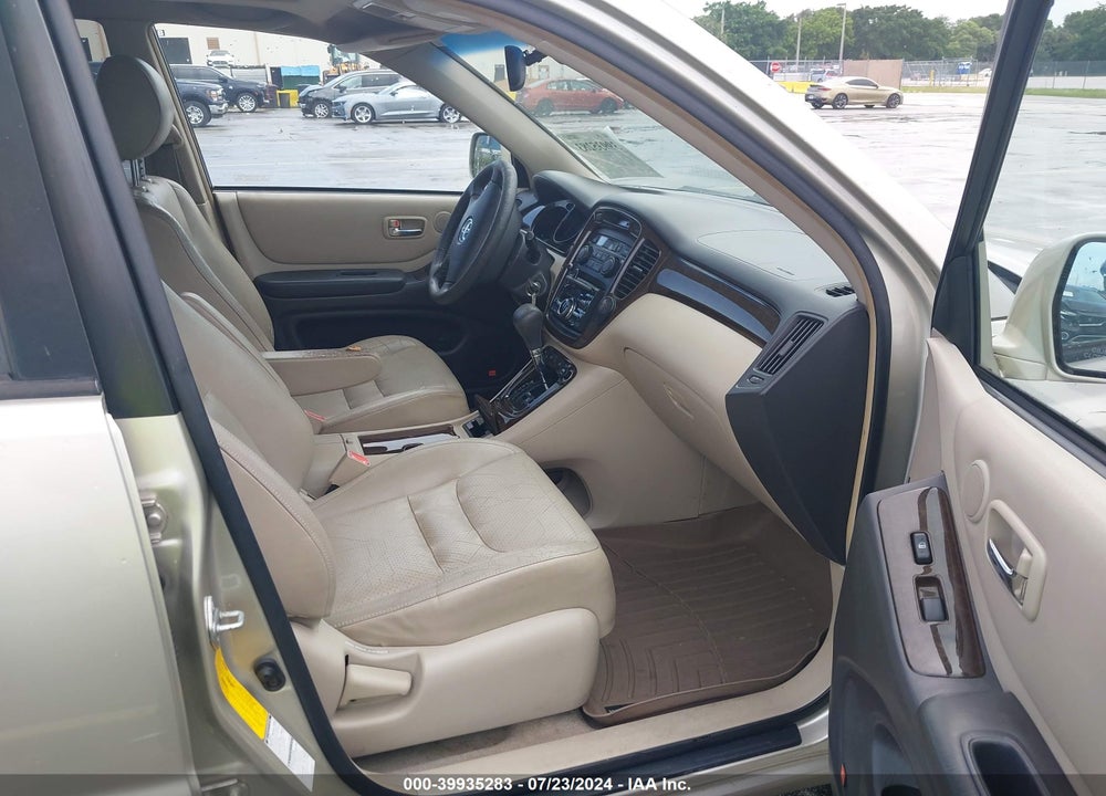 2002 TOYOTA HIGHLANDER LIMITED V6 VIN: JTEHF21A620089205