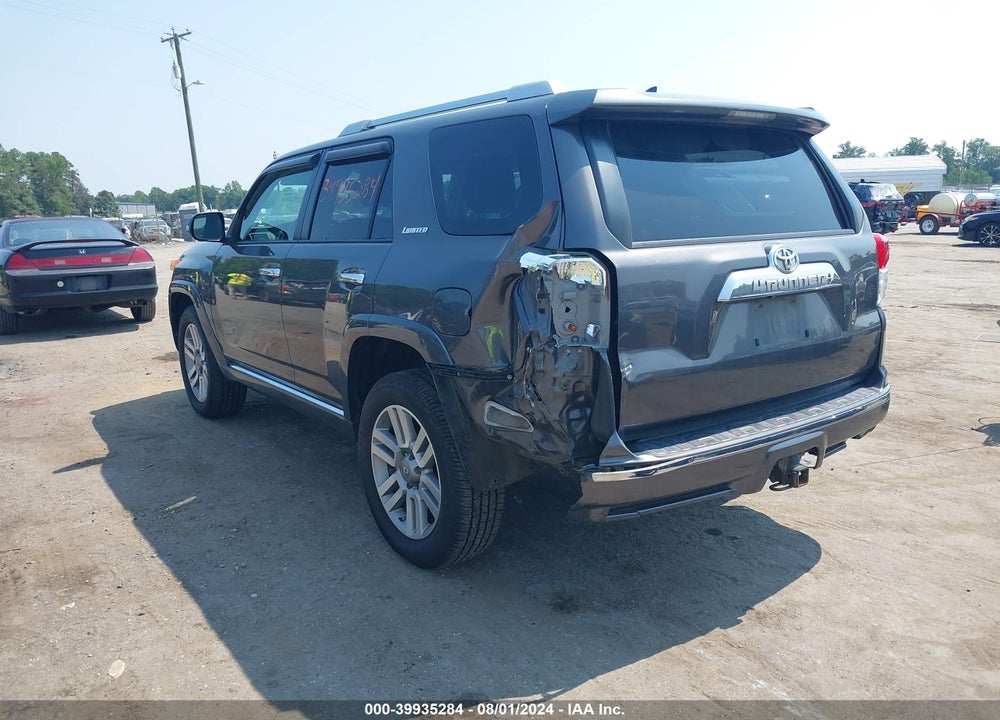 2011 TOYOTA 4RUNNER LIMITED V6 VIN: JTEBU5JR4B5065524
