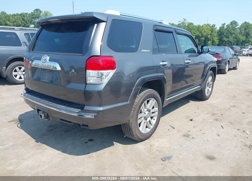 2011 TOYOTA 4RUNNER LIMITED V6 VIN: JTEBU5JR4B5065524