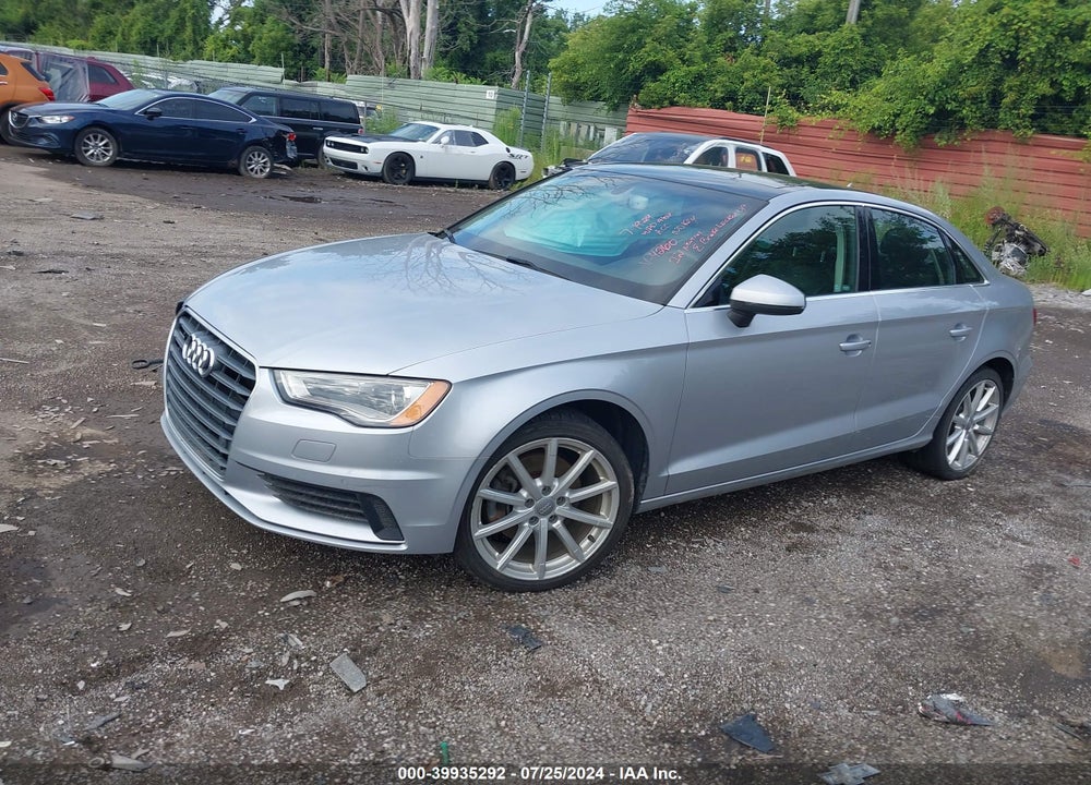 2016 AUDI A3 2.0T PREMIUM VIN: WAUE8GFF1G1034260