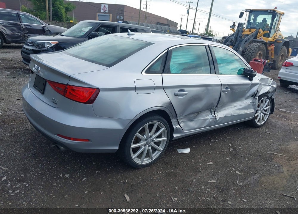 2016 AUDI A3 2.0T PREMIUM VIN: WAUE8GFF1G1034260