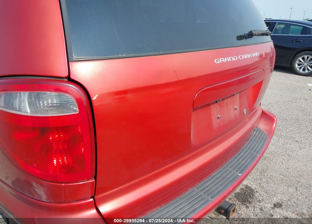 2001 DODGE GRAND CARAVAN EX VIN: 2B8GP74L11R302343
