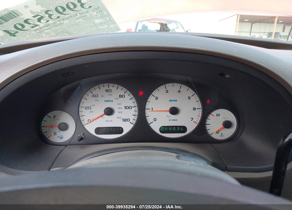2001 DODGE GRAND CARAVAN EX VIN: 2B8GP74L11R302343