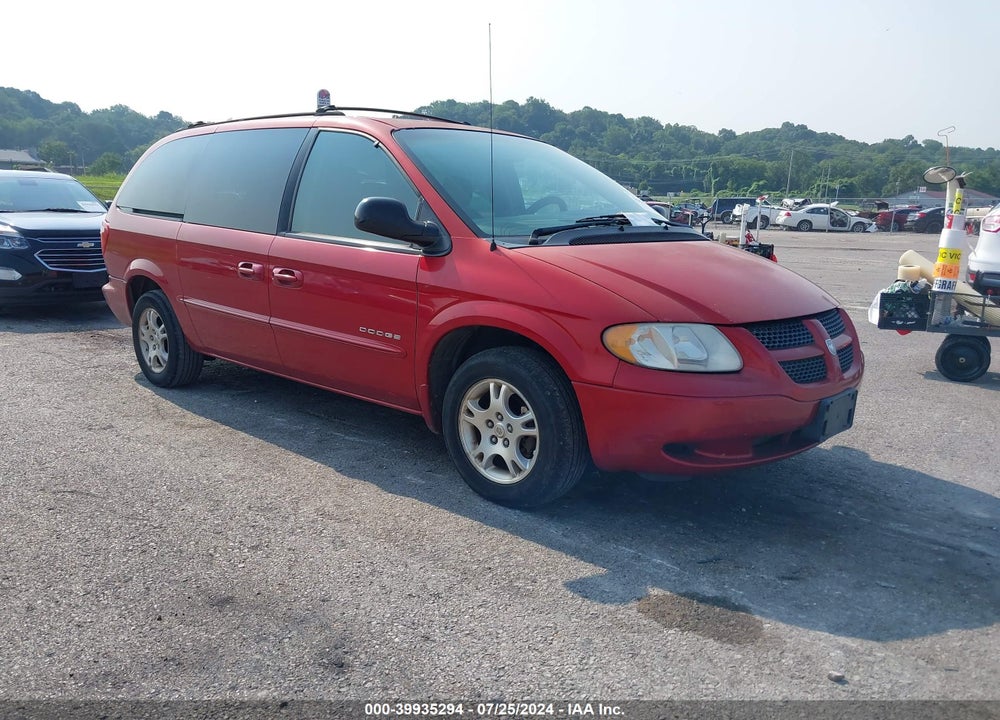 2001 DODGE GRAND CARAVAN EX VIN: 2B8GP74L11R302343