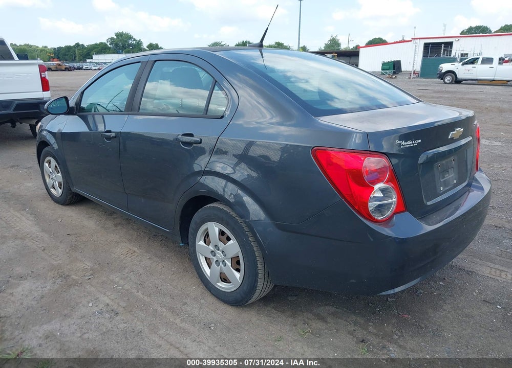 2014 CHEVROLET SONIC LS AUTO VIN: 1G1JA5SH9E4196420
