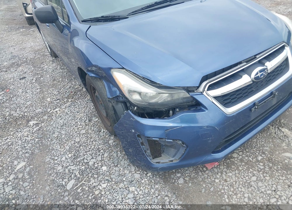 2013 SUBARU IMPREZA 2.0I VIN: JF1GPAA64D2896418