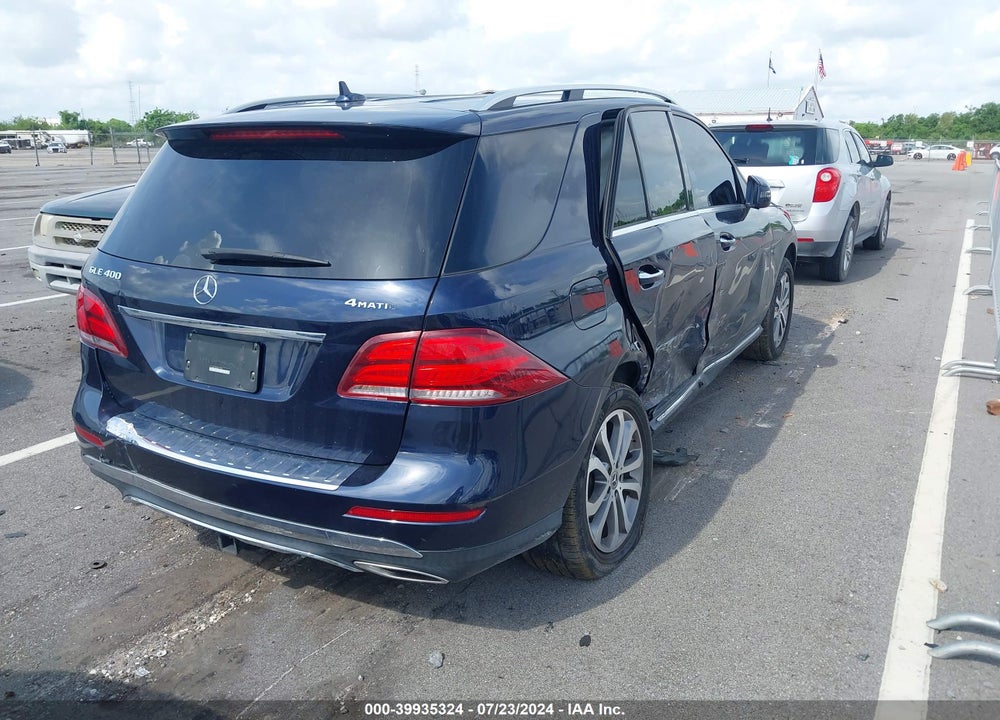2019 MERCEDES-BENZ GLE 400 4MATIC VIN: 4JGDA5GB6KB217090