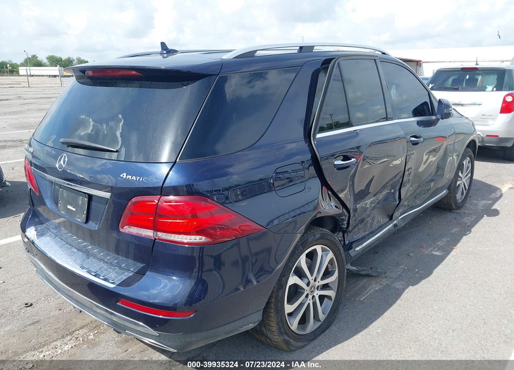 2019 MERCEDES-BENZ GLE 400 4MATIC VIN: 4JGDA5GB6KB217090