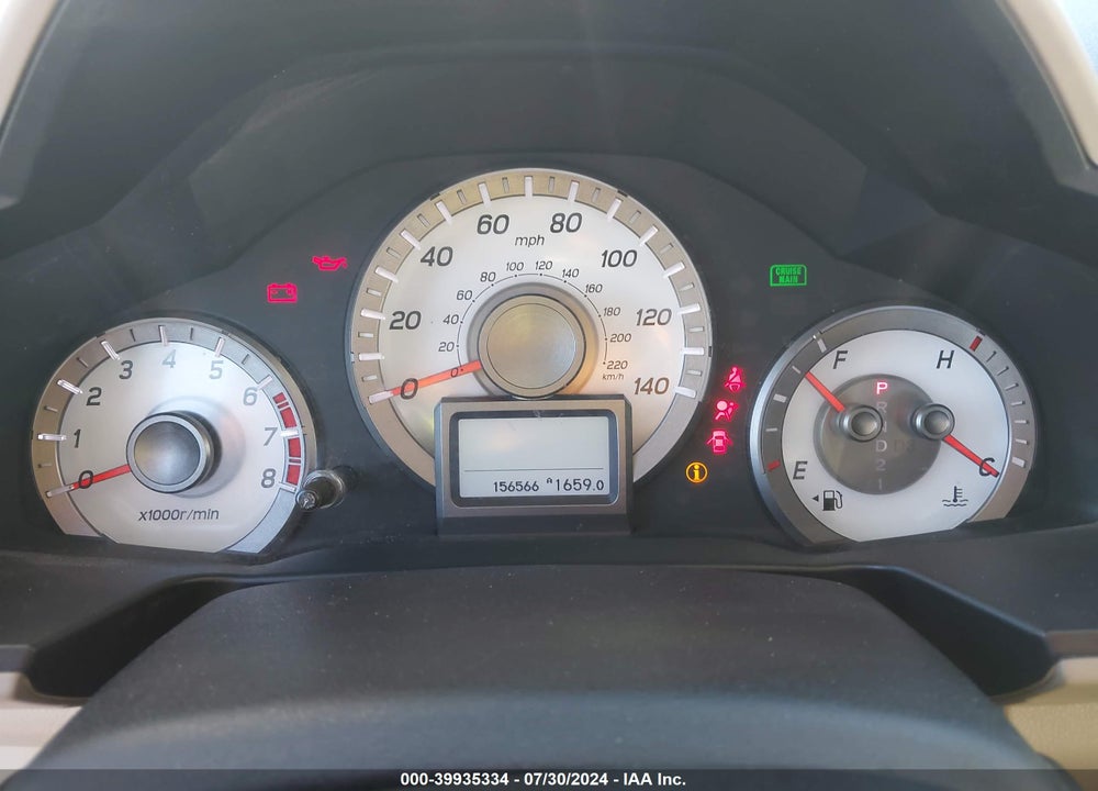 2012 HONDA PILOT TOURING VIN: 5FNYF4H90CB065528