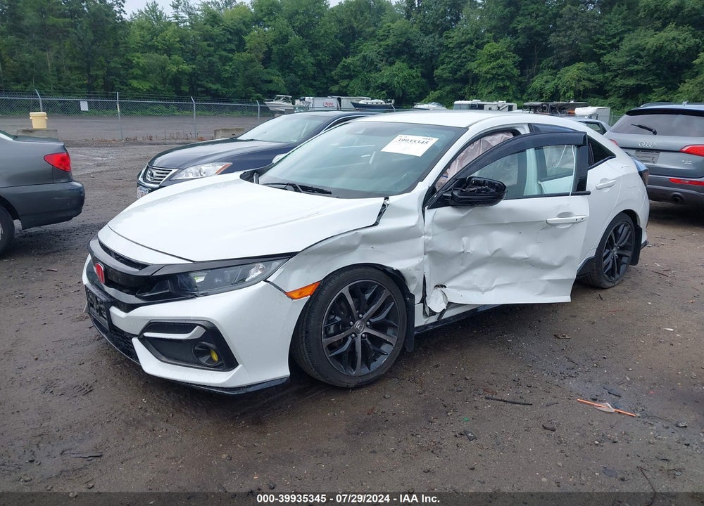 2020 HONDA CIVIC SPORT VIN: SHHFK7H47LU413459