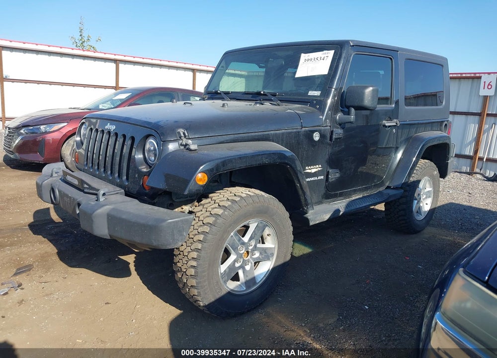2008 JEEP WRANGLER SAHARA VIN: 1J4FA54148L591820