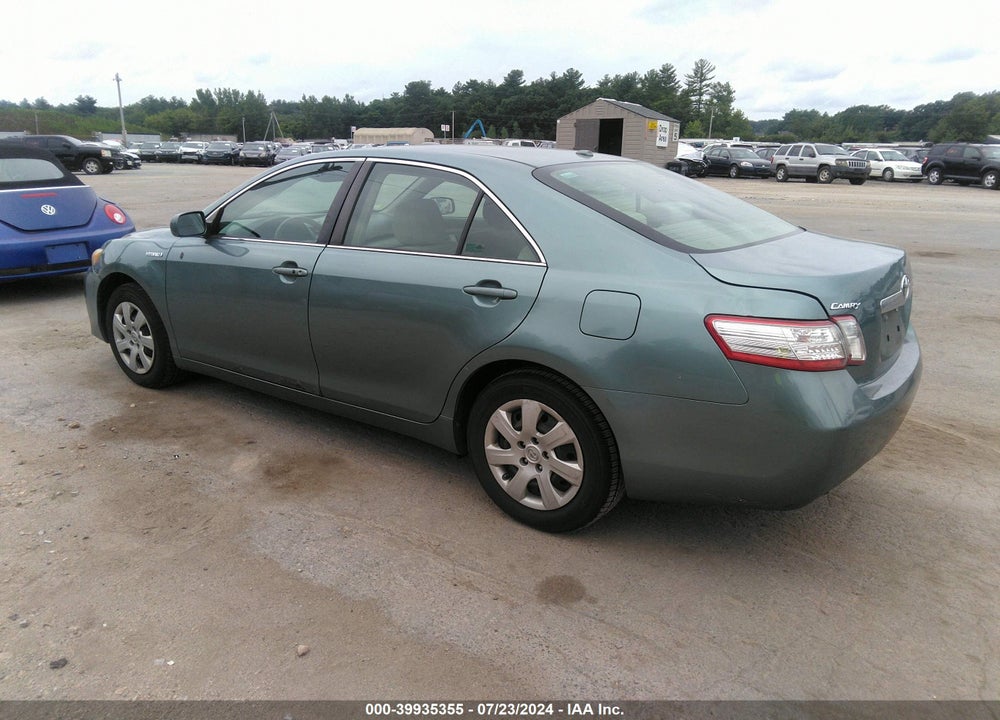 2011 TOYOTA CAMRY HYBRID VIN: 4T1BB3EK9BU137296