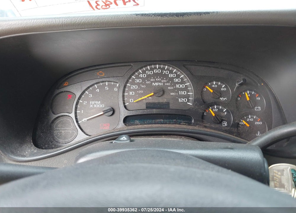 2005 GMC SIERRA 1500 SLE VIN: 2GTEC13T851263910