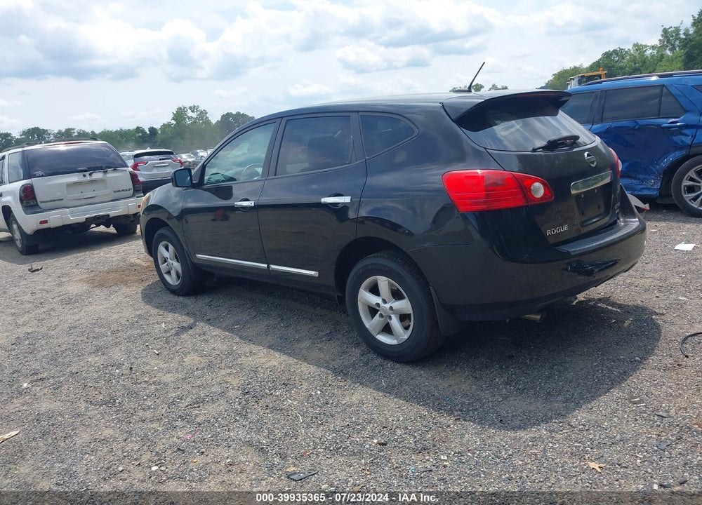 2013 NISSAN ROGUE S VIN: JN8AS5MV4DW661555
