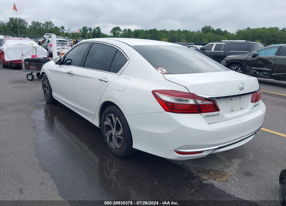 2017 HONDA ACCORD LX VIN: 1HGCR2F36HA079908