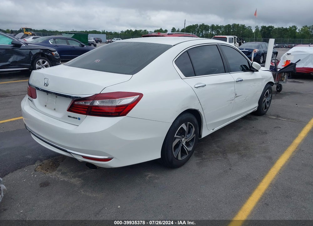 2017 HONDA ACCORD LX VIN: 1HGCR2F36HA079908