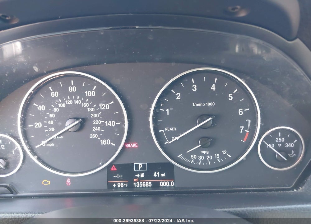 2014 BMW 328I VIN: WBA3C1G51ENR49947