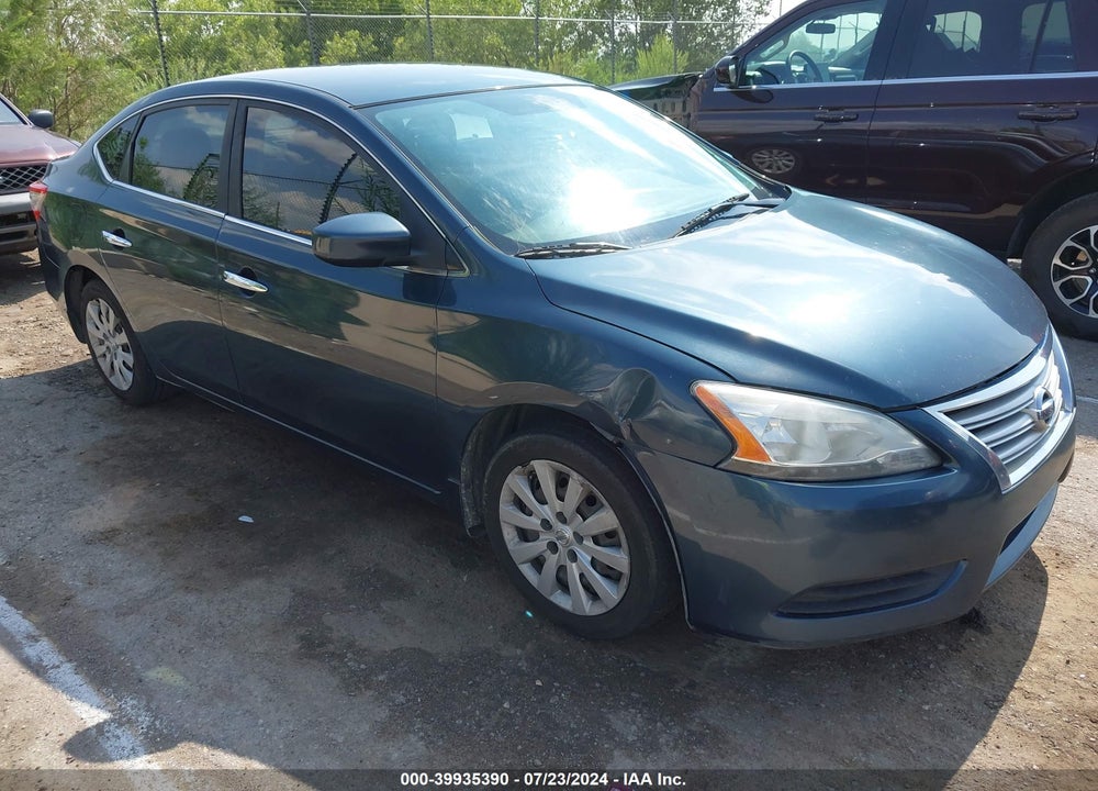 2014 NISSAN SENTRA S VIN: 3N1AB7APXEL617518