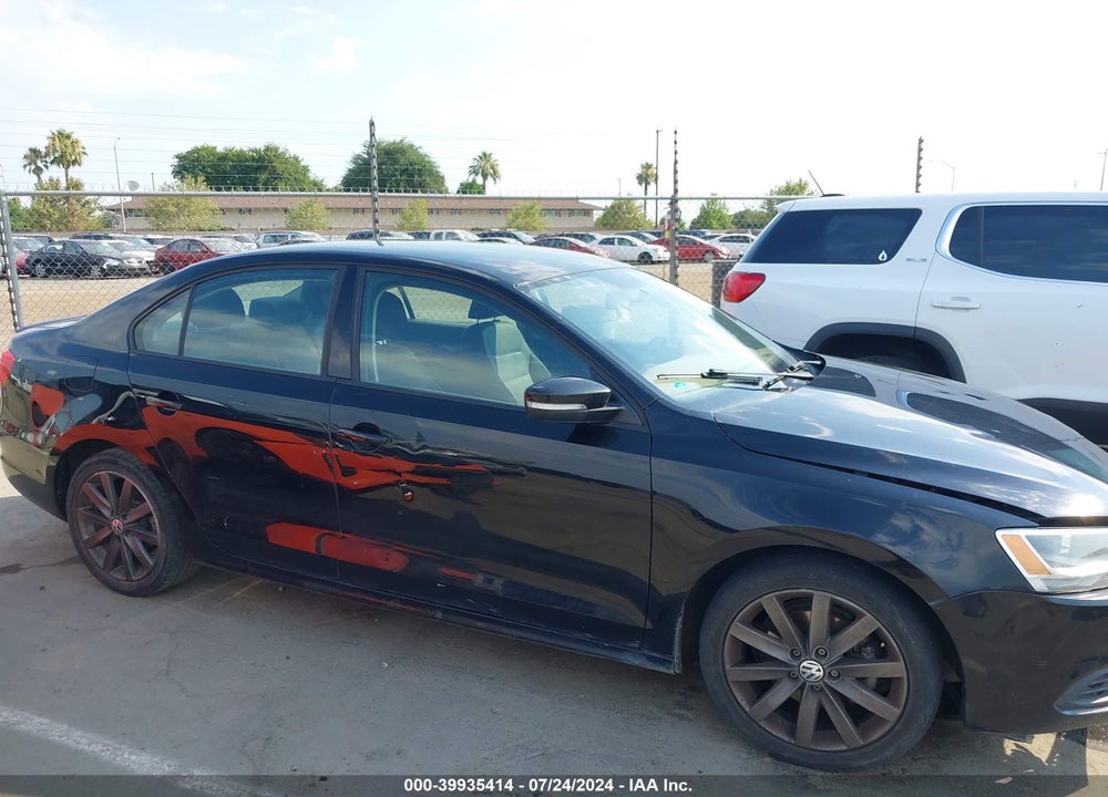 2012 VOLKSWAGEN JETTA 2.5L SE VIN: 3VWDP7AJ3CM426759