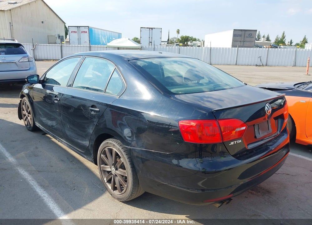 2012 VOLKSWAGEN JETTA 2.5L SE VIN: 3VWDP7AJ3CM426759