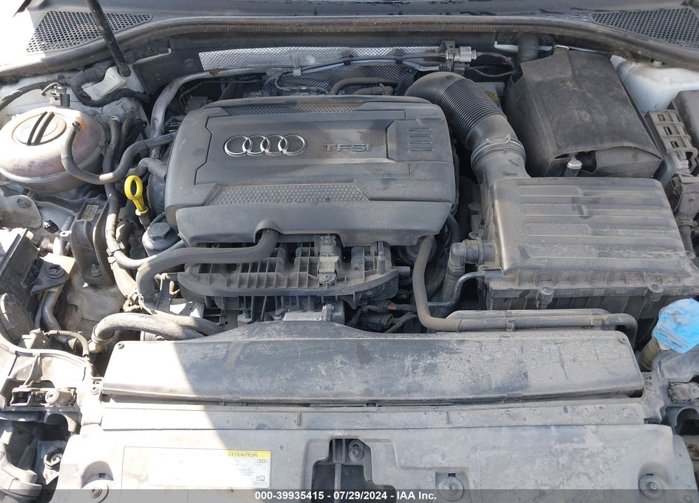 2015 AUDI A3 2.0T PREMIUM VIN: WAUBFGFF9F1001627