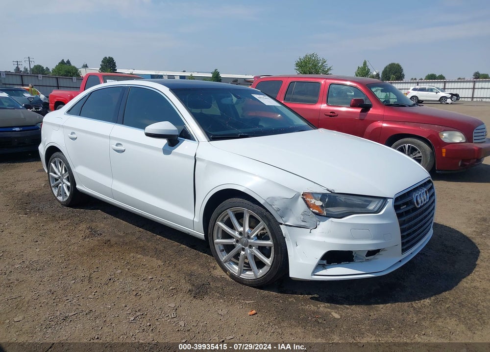 2015 AUDI A3 2.0T PREMIUM VIN: WAUBFGFF9F1001627