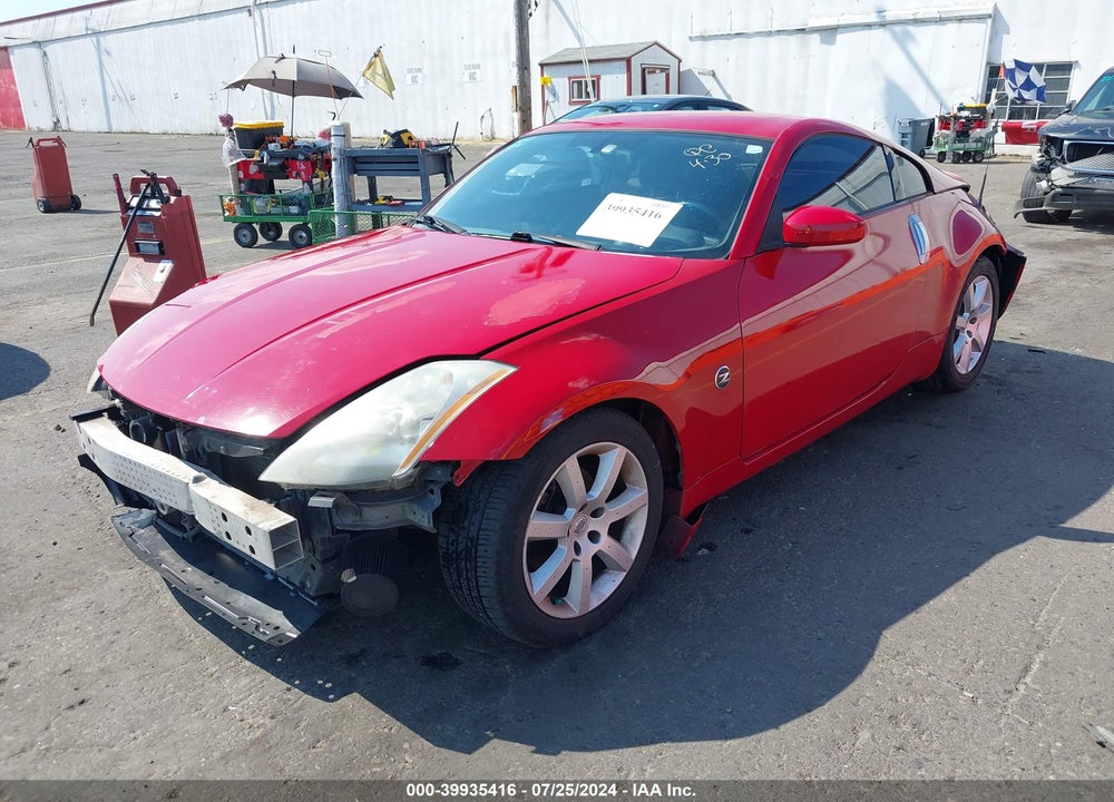 2004 NISSAN 350Z TOURING VIN: JN1AZ34E64M155025