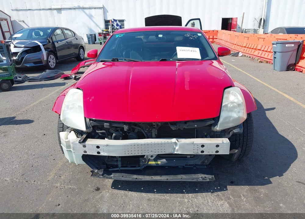 2004 NISSAN 350Z TOURING VIN: JN1AZ34E64M155025