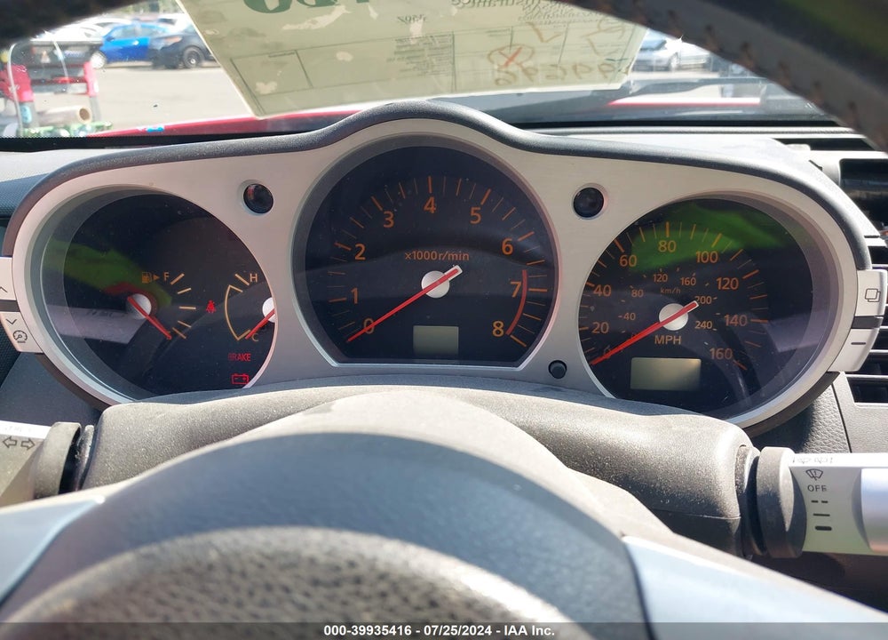 2004 NISSAN 350Z TOURING VIN: JN1AZ34E64M155025