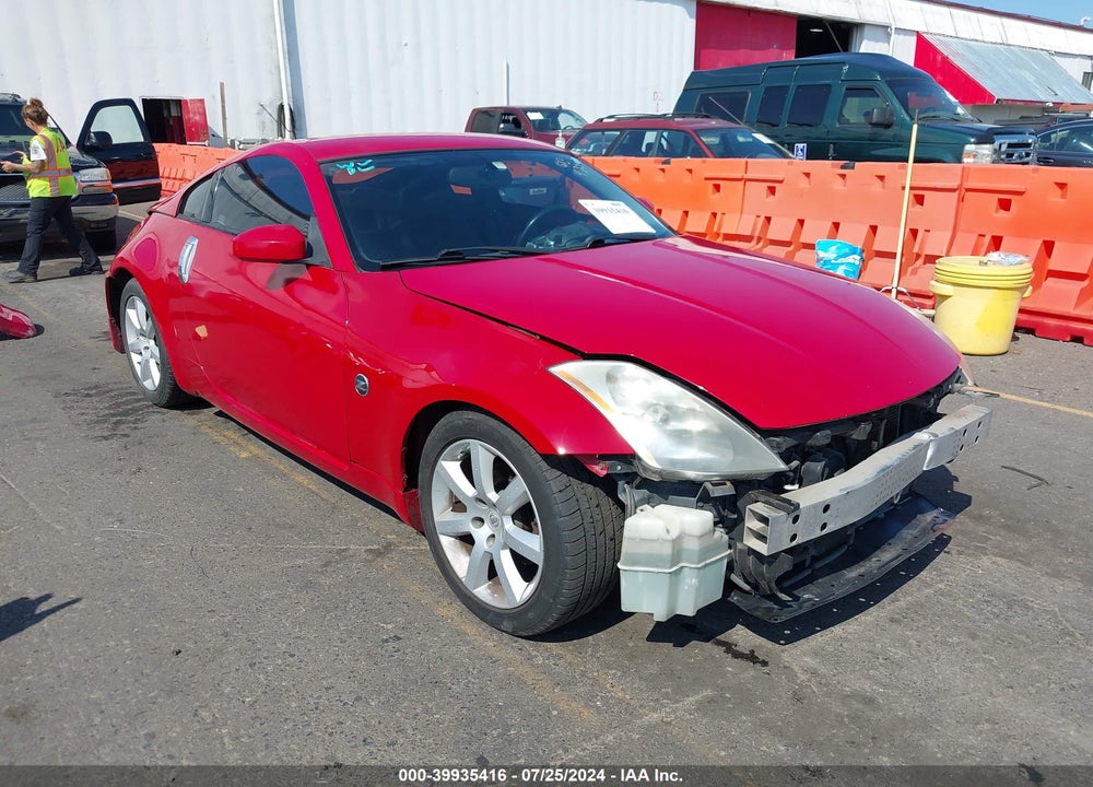 2004 NISSAN 350Z TOURING VIN: JN1AZ34E64M155025