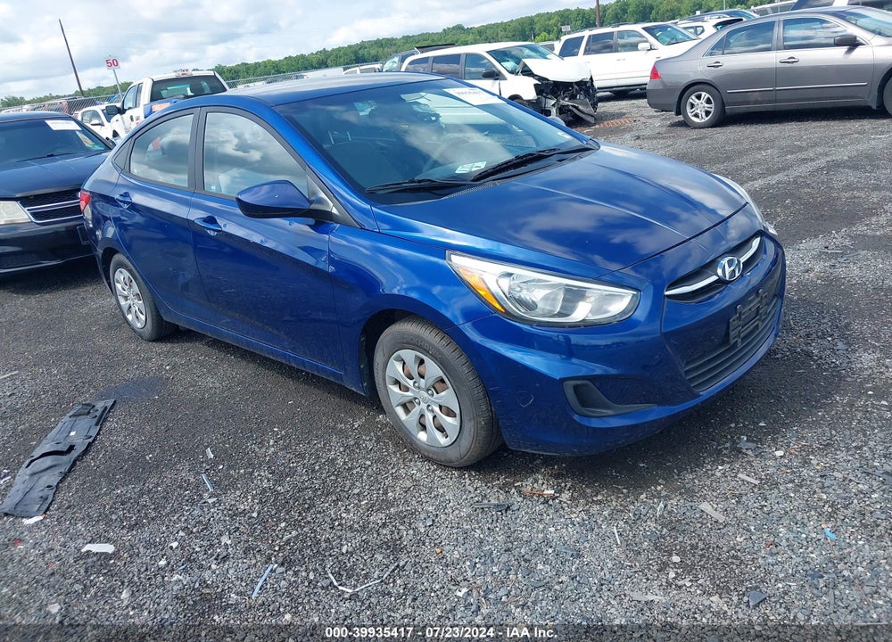 2015 HYUNDAI ACCENT GLS VIN: KMHCT4AE7FU801253