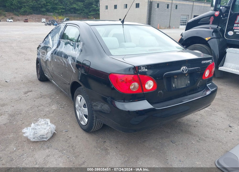 2007 TOYOTA COROLLA LE VIN: 2T1BR30E37C757387
