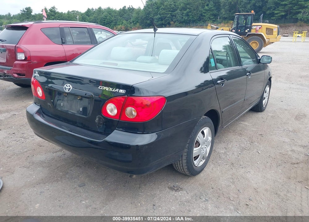 2007 TOYOTA COROLLA LE VIN: 2T1BR30E37C757387