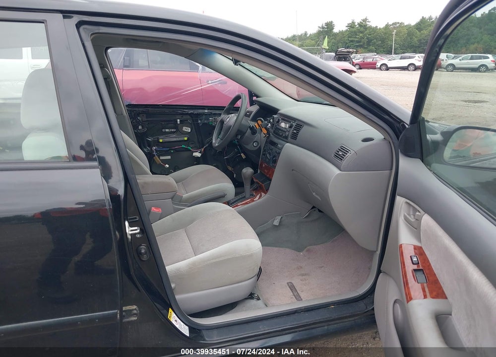 2007 TOYOTA COROLLA LE VIN: 2T1BR30E37C757387