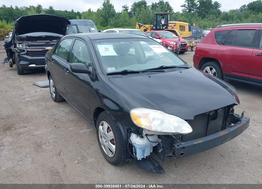 2007 TOYOTA COROLLA LE VIN: 2T1BR30E37C757387