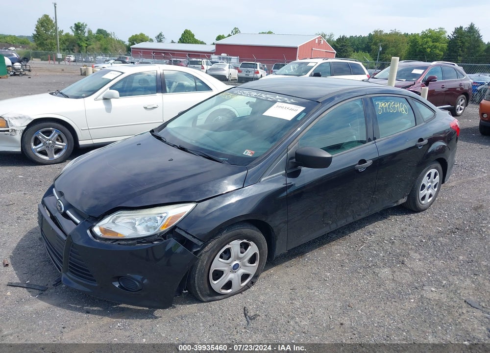 2012 FORD FOCUS S VIN: 1FAHP3E25CL462721