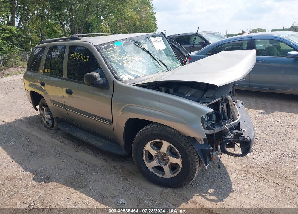 2002 CHEVROLET TRAILBLAZER LT VIN: 1GNDT13S822346548