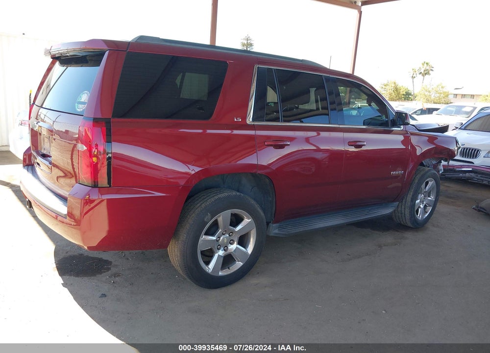2016 CHEVROLET TAHOE LS VIN: 1GNSCAKC2GR333021