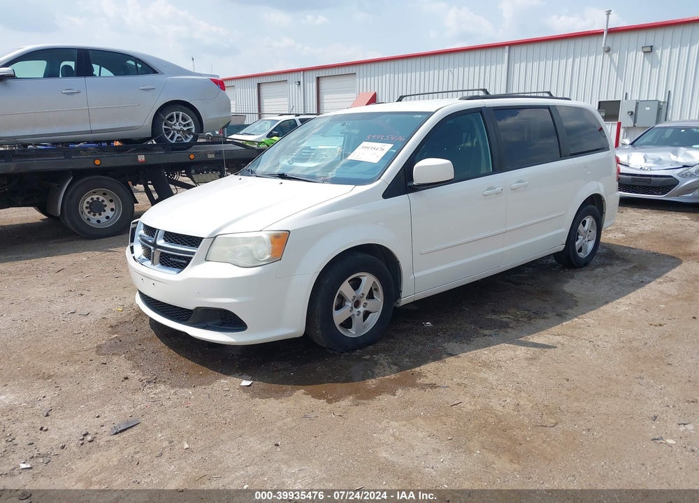2012 DODGE GRAND CARAVAN SXT VIN: 2C4RDGCG6CR145647